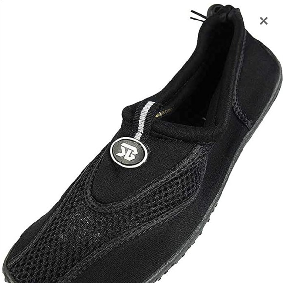 🎆🎇3for$9 Star Bay black Mens water shoes- size 12 - Picture 2 of 3